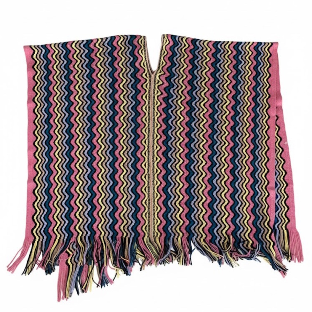 🥰♥️🥰 Missoni multi coloured women’s poncho - Picture 2 of 9